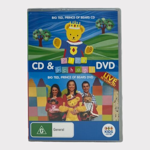 New & Sealed Play School: Big Ted, Prince of Bears CD & DVD - R4, PAL *READ* - Picture 1 of 14