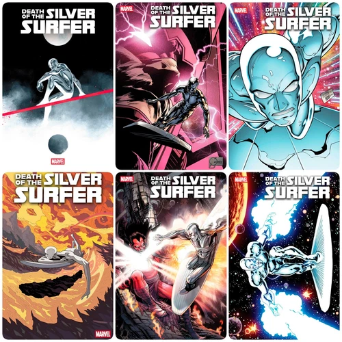 DEATH OF THE SILVER SURFER #1 **COVER SELECT** [1:25][1:50][1:100]PRE-SALE 06/11