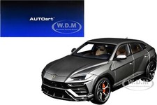 LAMBORGHINI URUS GRIGIO LYNX GRAY METALLIC 1/18 MODEL CAR BY AUTOART 79164