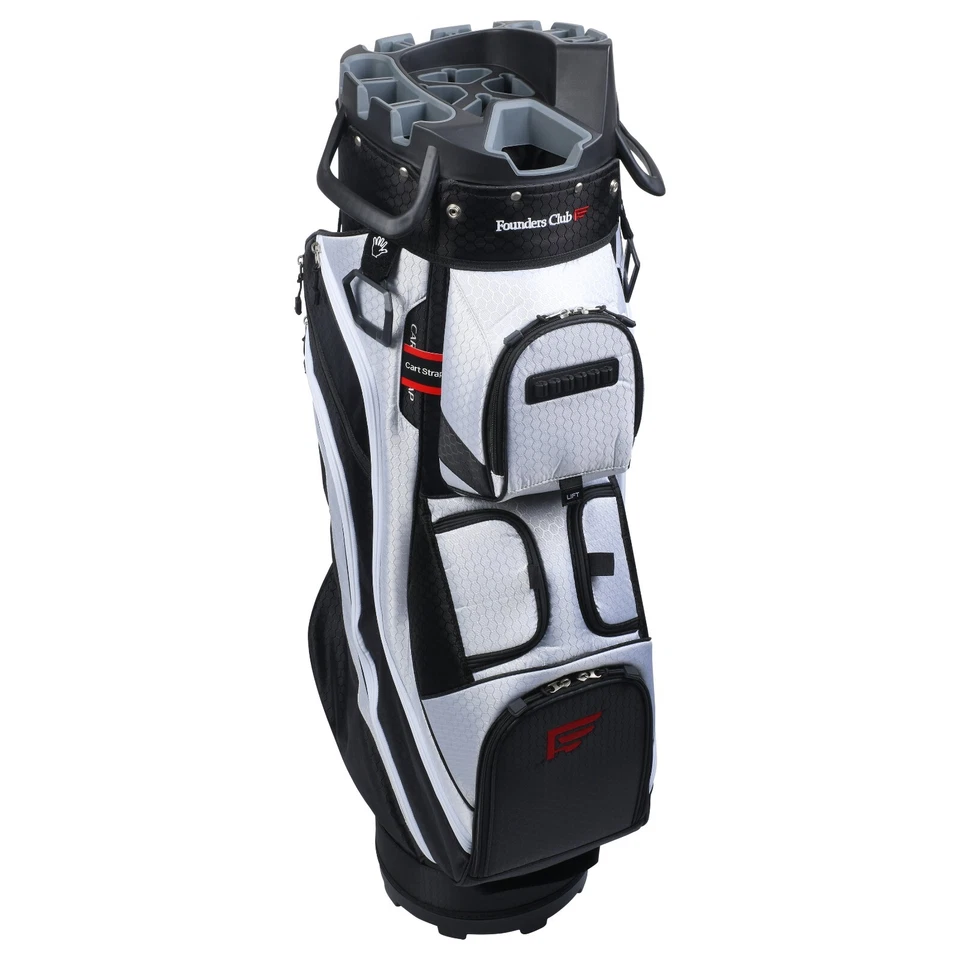 Founders Club 4th Generation Tour SerieClub Lock Organizer Golf Cart Bag for Men - Image 4 of 4