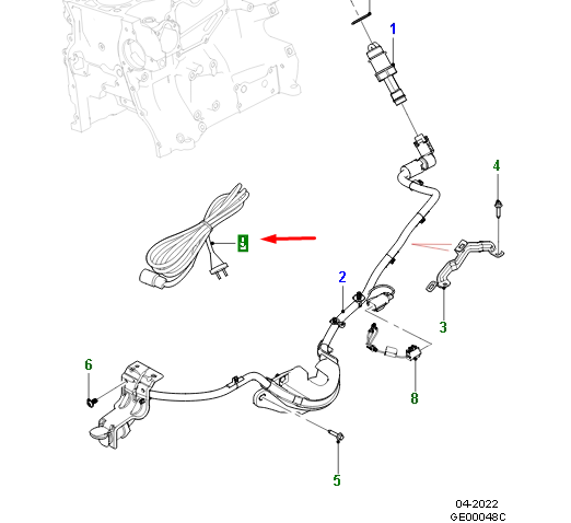 heater様 mixcd 8点 JAGUAR F-PACE X761 Block Heater Harness C2D15050 NEW GENUINE | eBay