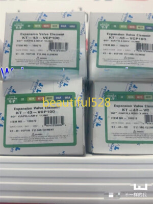 1PCS NEW Sporlan KT-43-VCP100 Expansion Valve Element #T7810 YS