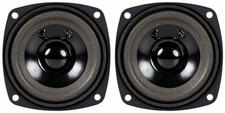 3" Woofer Speakers Full Range Drivers 4ohm Three inch Pin Cushion PAIR NEW 2