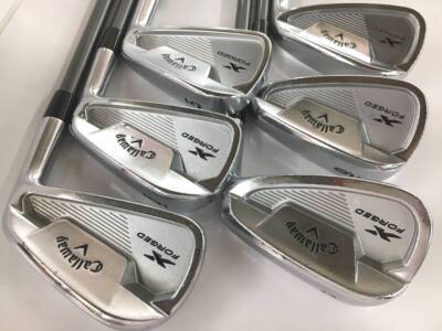 Callaway X FORGEDSTAR2021 6本MC80S おまけ有 Golf Iron Set Callaway