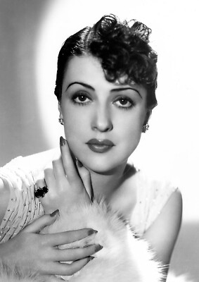 Burlesque Artiste Gypsy Rose Lee - monochromer Fotodruck 06 (Größe A4)