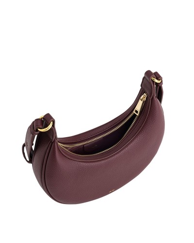 JW PEI Women's Carly Saddle Bag Small Claret - Picture 2 of 5