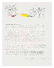 Douglas Huebler, 1975 lithograph.