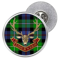 Seaforth Highlanders Metal Lapel Pin Badge 25mm (Military, Army)