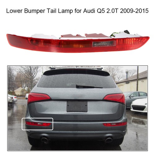 For 2009-2016 Audi Q5 Reverse Tail Lamp Rear Bumper Reflector Light Right Side E - Foto 9