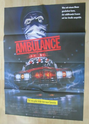 Filmplakat - Ambulance ( Eric Roberts , James Earl Jones )
