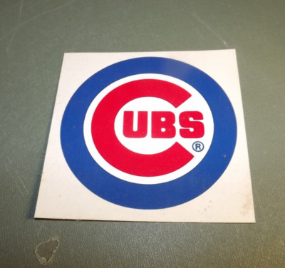 Vintage Chicago Cubs Sticker - Unused -3
