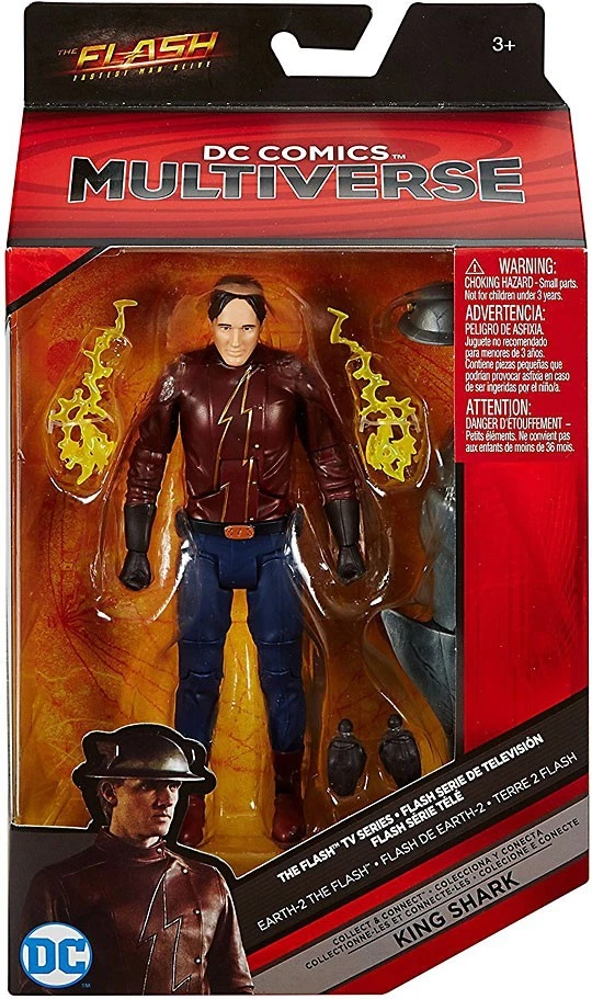 DC Flash TV Series Multiverse King Shark Series Earth-2 The Flash Action Figure - Image 1 of 1