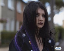 Eve Hewson Behind Her Eyes Autographed Signed 8x10 Photo COA 