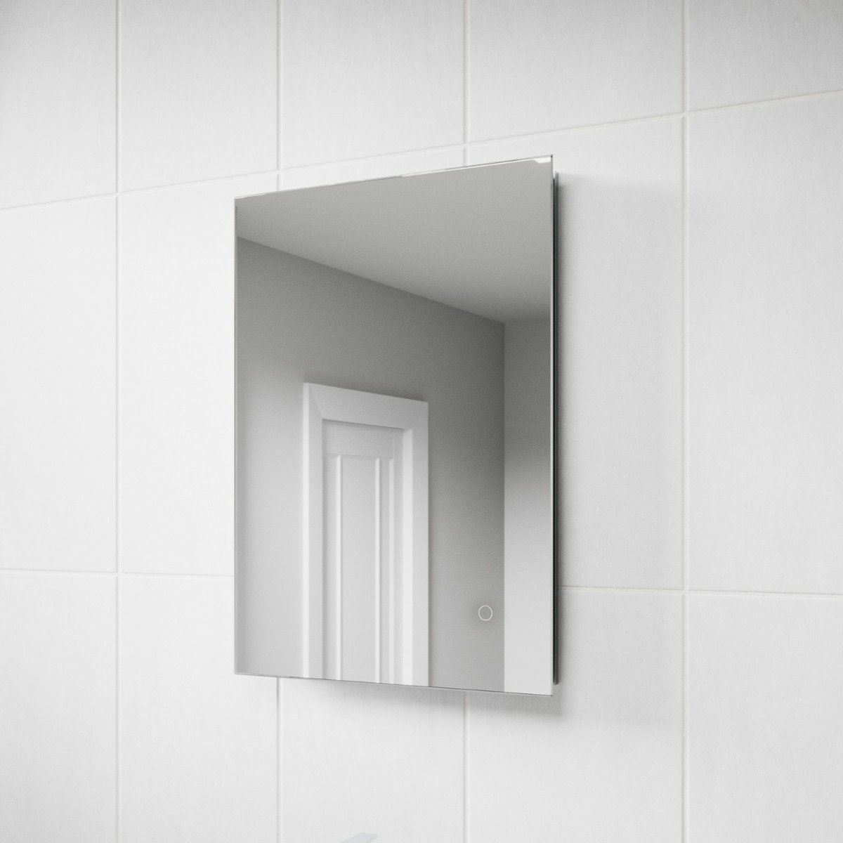 390x500mm Savannah LED Illuminated Bathroom Mirror Demister Cool/Warm White 5060227763664 eBay