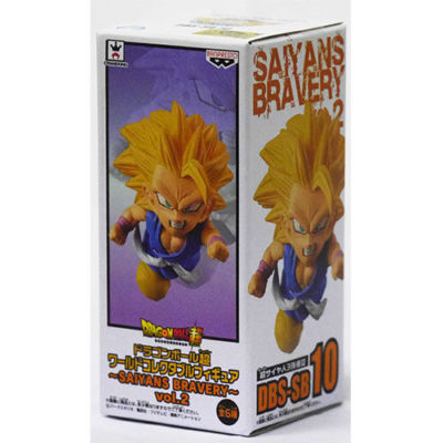 Figurines Dragon Ball Super WCF - Saiyans Bravery Vol.2 - Lot De 3 - Banpresto - Neuf