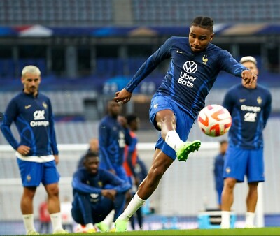 Pantalon Survêtement Equipe De France Strike Bleu Foncé 2024 Sur - Foto 5