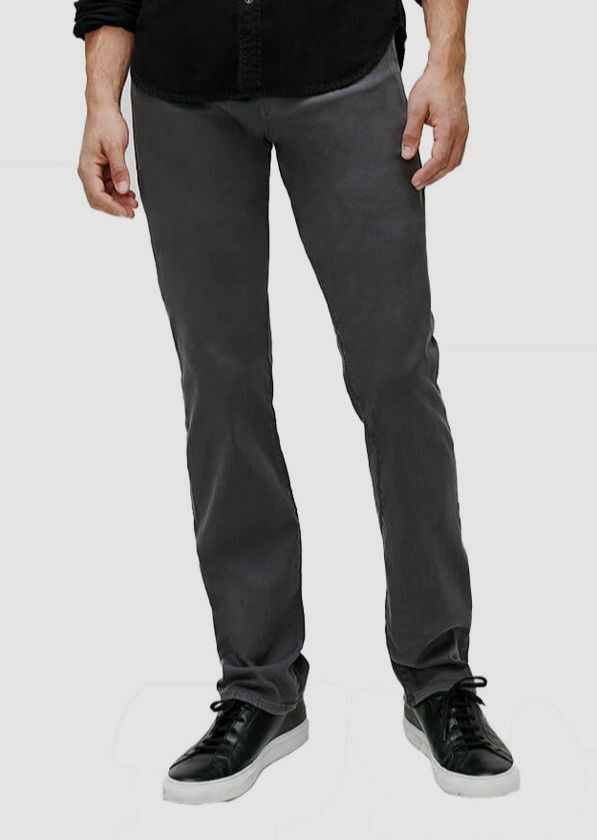 's Gray Luxe Stretch Elastic Waist Slim Jeans Sz 34
