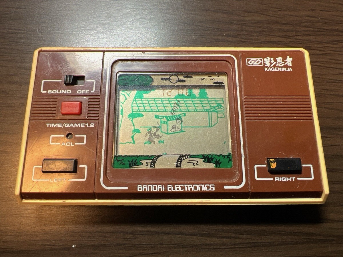GAME LCD 影忍者 ゲームウォッチ　 新品未使用　バンダイ カゲニンジャ おもちゃ : 影忍者 ゲームウォッチ Amazon.co.jp: Nintendo Switch