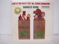 Sealed A Day At The Circus with Mr Singing Ringmaster Harold Ronk LP-HL 9540