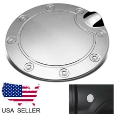 Fit 2002-2008 Ram 1500 / 2003-2009 Ram 2500 3500 Chrome Fuel Gas Door Cover Trim