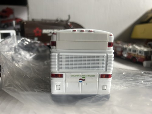 Custom Painted MCI Golden Gate Transit Bus Replica 
