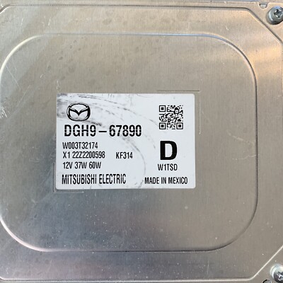 #p OEM Mazda CX-30 LED Headlight Control Module Ballast DGH9