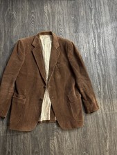 Corduroy, Vintage Blazer, Suede, Elbow Patches Size Medium