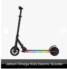 Jetson Highline Light Up Electric Folding Scooter - Black