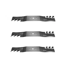 3 Toothed Blades for 54 Deck MTD Fits Toro Fits Cub Cadet Mowers 112-0931 942-06