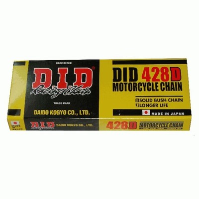 ANTRIEBSKETTE DID 428 OHNE O-RING (1882DAN) (GEKÜRZT+GESCHWÄNZT)