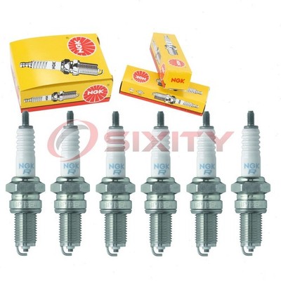 6 pc NGK 91320 DPR7EA-9 BLYB Standard Spark Plugs for XR7LDC XR5DC X5DC ew