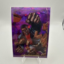 2024 Marvel Masterpieces '92 Platinum Purple Crystals 17 Luke Cage