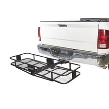 Ultra-Tow Steel Folding Hitch Cargo Carrier, 60in., 500-Lb. Capacity, 2in.