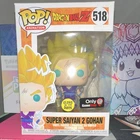Funko Dragon Ball Z Super Saiyan 2 Gohan #518 Glows GameStop Exclusive