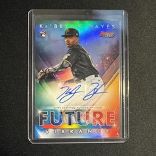 2021 Bowman’s Best Ke’Bryan Hayes RC Future Vibrance Refractor Auto 081/150 BFVA