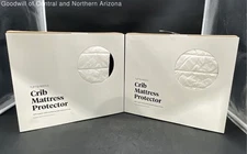 Set of 2 Tuff & Needle Crib Mattress Protector 52" x 27.5" x 9"