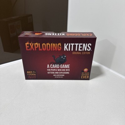 Exploding Kittens Kartenspiel, Party Kartenspiel, Original Edition