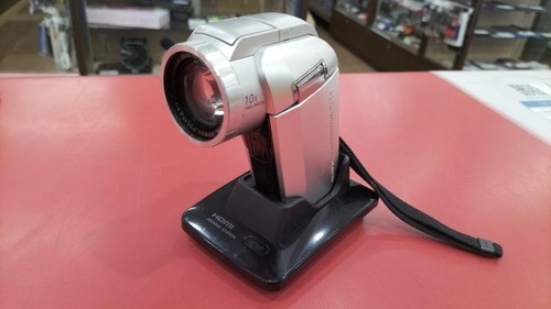 Sanyo Xacti DMX-HD1000 Speicher Videokamera High Definition Digital Film Silber - Bild 1 von 6