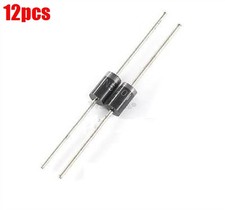 12Pcs 1N5406 IN5406 600V 3A Rectifie Diode Ne...