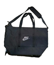Nike Utility Sportswear Duffel Tote Gym Travel Beach Bag Black PB0362-010 28  