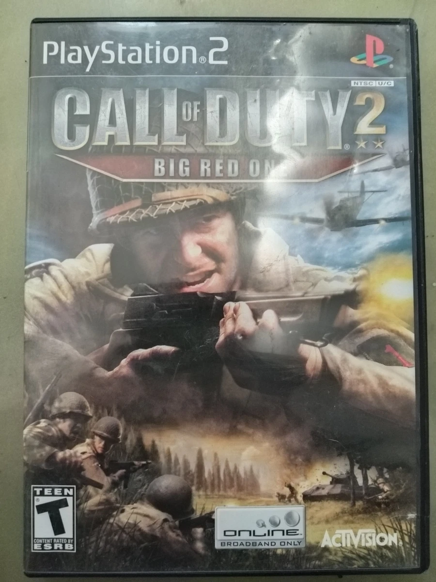 25+ Sony PlayStation 2 Call of Duty 2: Big Red One Video Games for