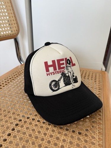 Hysteric Glamour Hell Biker Girl Trucker Hat