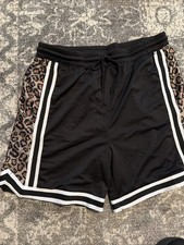 NovaMen Basketball Shorts Jacksonville Jaguars Print Jaguars Leopard XL Nova Men