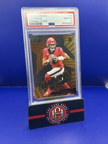 2023 Illusions CJ Stroud Rookie RC Shining Stars Houston Texans PSA 10 MG1
