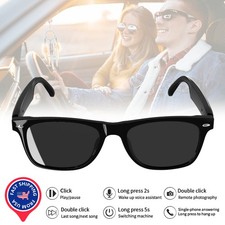 Smart Sunglasses Bluetooth Glasses Music Stereo Headset Audio Speaker Outdoor