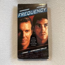 Frequency (VHS, 2000) Dennis Quaid Jim Caviezel PG-13