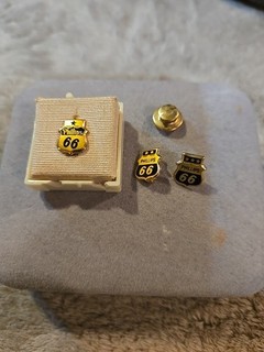 1950S 10KT GOLD PHILLIPS 66 OIL COMPANY 5 10 15 YEAR SERVICE EMPLOYEES PINS 3.50