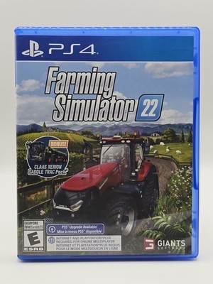 Farming Simulator 22 PS4 Game - GIANTS Software, CLAS XERION Pack, PS5 Upgrade