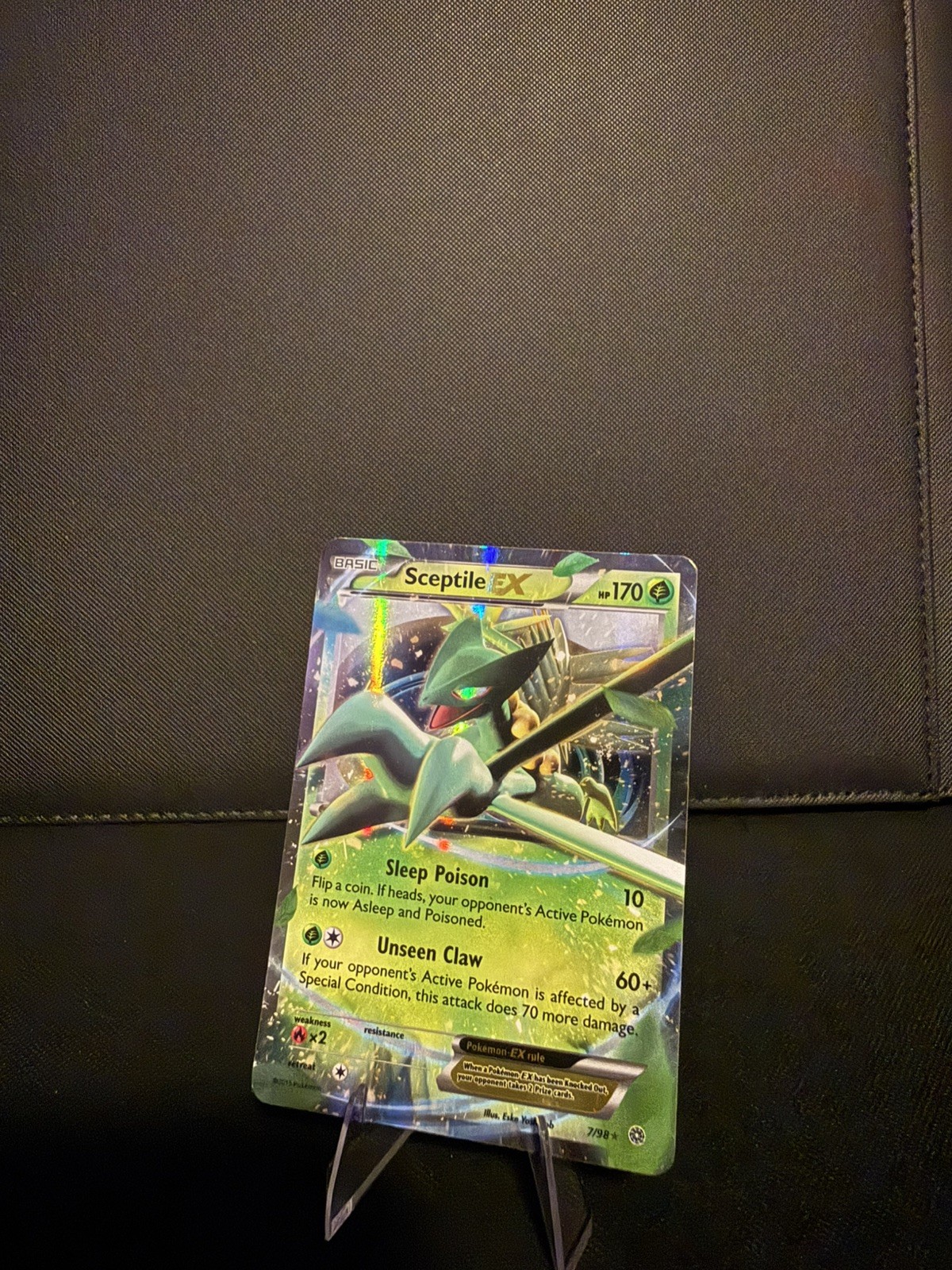 Sceptile EX - 7/98 - Ultra Rare Holo Ancient Origins - Pokemon Card LP