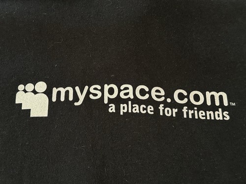 Vintage Y2K MySpace Hoodie Mitarbeiter Tech Social Media Tom American Apparel XXL - Bild 13 von 13